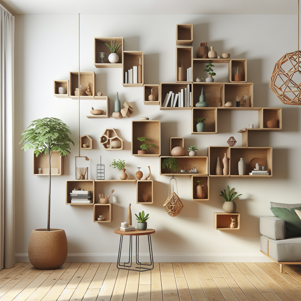 Sådan skaber du et unikt hjem med svævehylder i træ